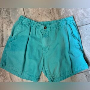 Turquoise Casual Shorts